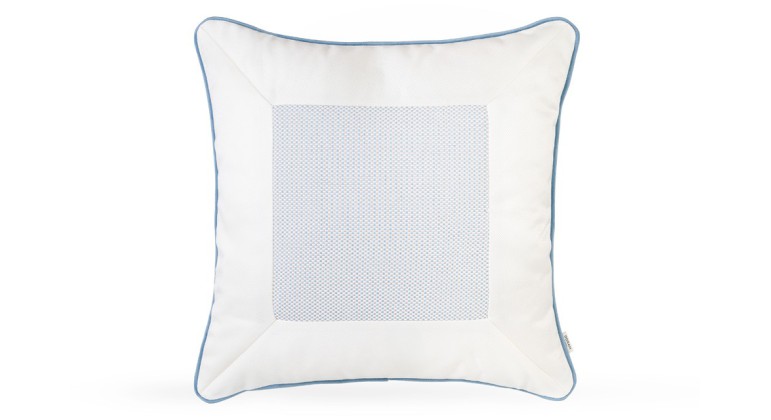 Poduszka dekoracyjna Screen Blue/White 50x50 cm