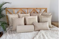 Poduszka dekoracyjna Screen Maze/Sand 50x50 cm