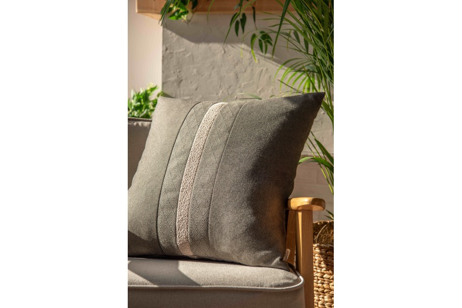 Poduszka dekoracyjna Pikko Taupe 50x50 cm