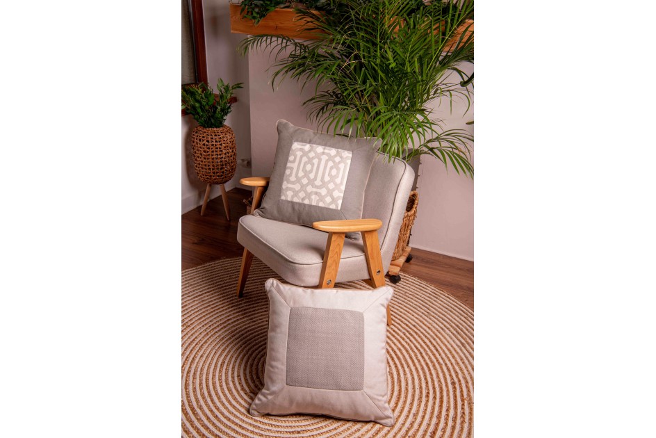 Poduszka dekoracyjna Screen Hazel/Nut 50x50 cm