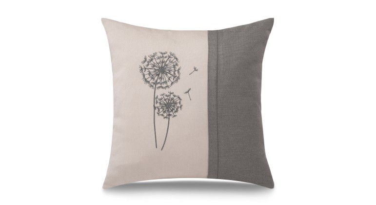 Poduszka dekoracyjna Dmuchawiec Stone 45 x 45 cm