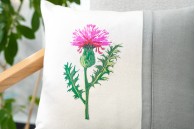 Poduszka  dekoracyjna Ostropest Stone 45 x 45 cm