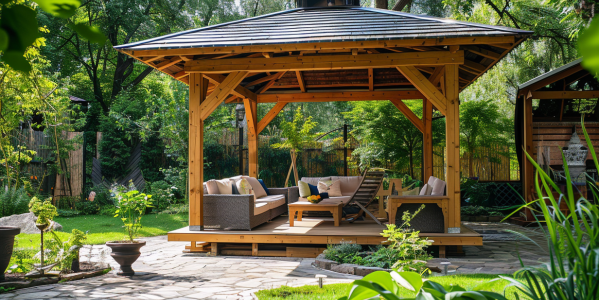 Altany: idealne miejsce na wstawienie mebli ogrodowych