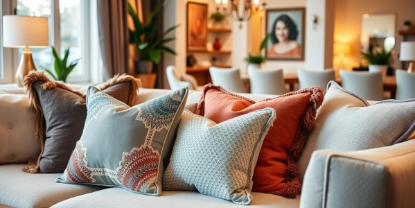 Jak dobrać idealne poduszki dekoracyjne do salonu?